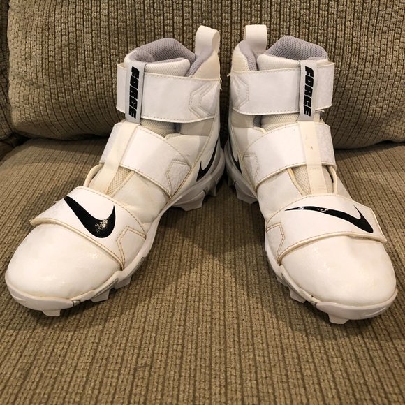 Nike Force FastFlex White Velcro Sports Cleat Size 6 - Picture 2 of 15